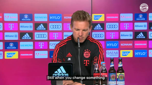 Nagelsmann plans to stick to his starting eleven against Wolfsburg